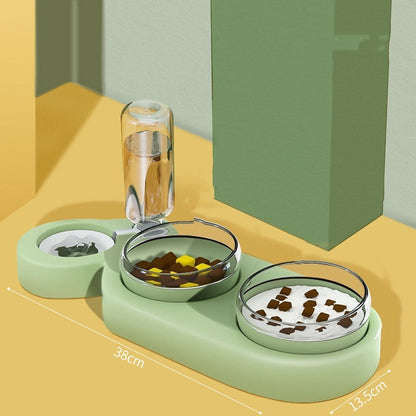 Cats Dogs Pets Rice Bowls Automatic Water Bowls - Pets Crazy Shops