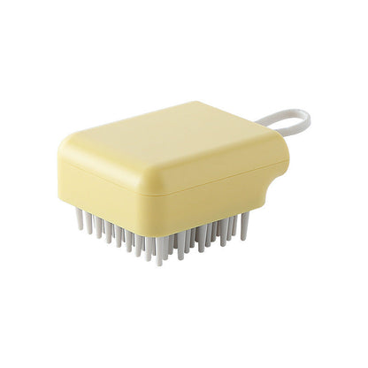 Pet Dog Cat Bath Brush Comb Multifunctional Brush Hair Fur Grooming Massaging Washing Comb Wet And Dry Remove Hair Knots - Pets Crazy Shops