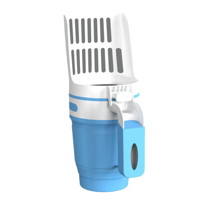 Upgrade Widen Cat Litter Shovel Scoop With Refill Bags Large Cat Litter Box Self Cleaning Cat Waste Bin System Pet Supplies Pet Products - Pets Crazy Shops