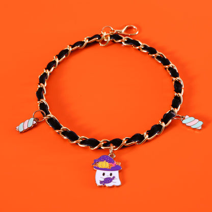 Pet Halloween Collar Velvet Dripping Bat Accessories - Pets Crazy Shops