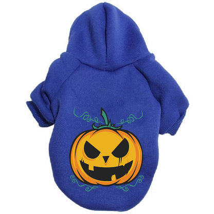 Halloween Pumpkin Dog Pattern Sweater Clothes - Pets Crazy Shops