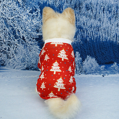 Pet Christmas Clothes Home Red Green - Pets Crazy Shops
