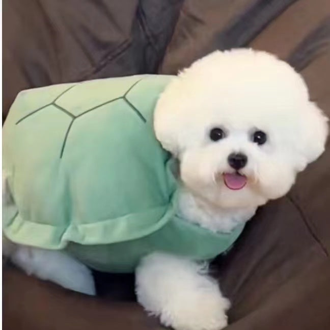 Turtle Shell Pet Vest Funny Clothes - Pets Crazy Shops