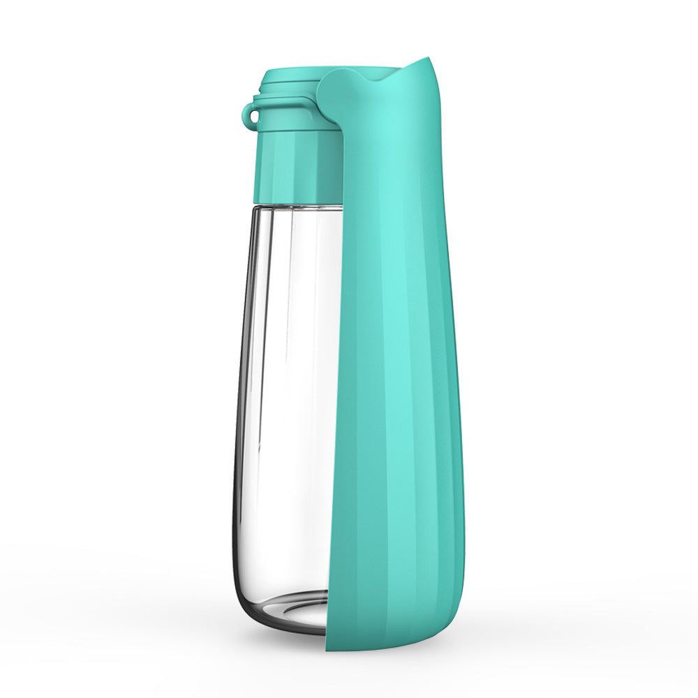 Pet Water Cup Outdoor Portable Folding Dog Water Bottle 550ml Large Capacity Medium To Large Dog Drinking Bottle - Pets Crazy Shops