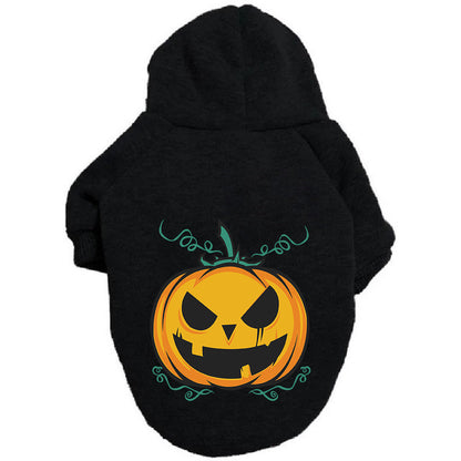 Halloween Pumpkin Dog Pattern Sweater Clothes - Pets Crazy Shops