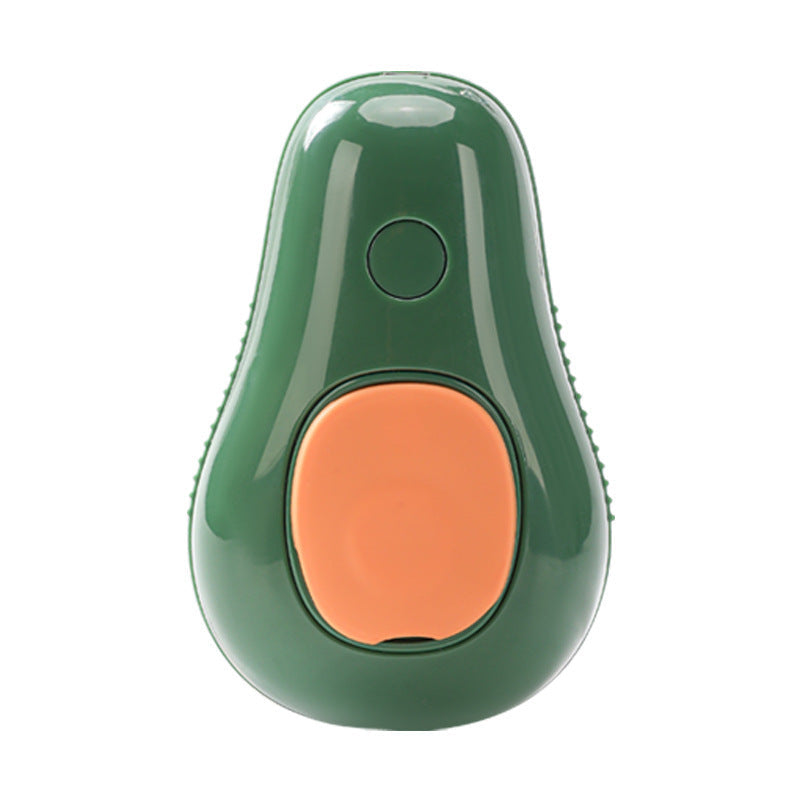 Steamy Cat Brush Cat Dog Grooming Comb Electric Self Cleaning Steam Cat Brush For Massage Avocado Shape Pet Spray Cat Grooming - Pets Crazy Shops
