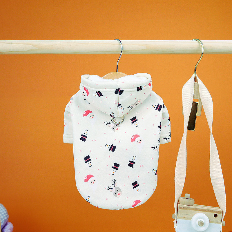 Dog Clothes Christmas Sweatshirt Clothes - Pets Crazy Shops