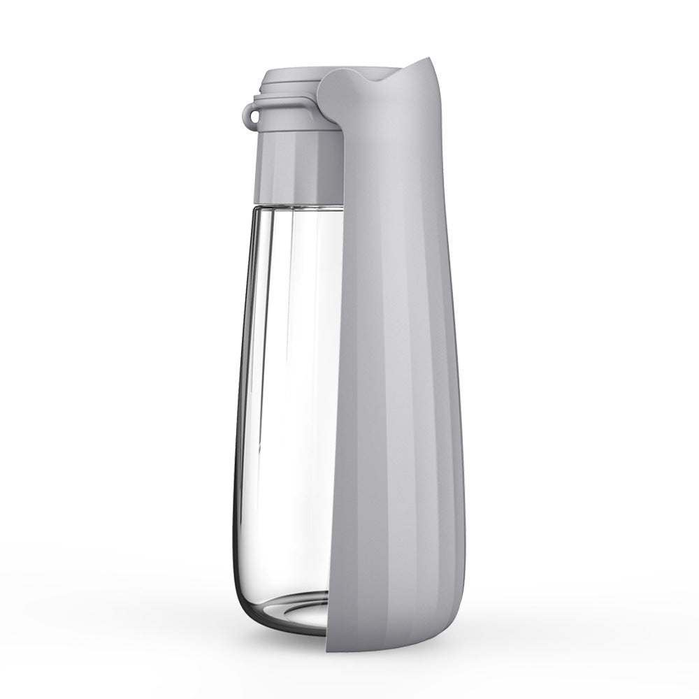 Pet Water Cup Outdoor Portable Folding Dog Water Bottle 550ml Large Capacity Medium To Large Dog Drinking Bottle - Pets Crazy Shops
