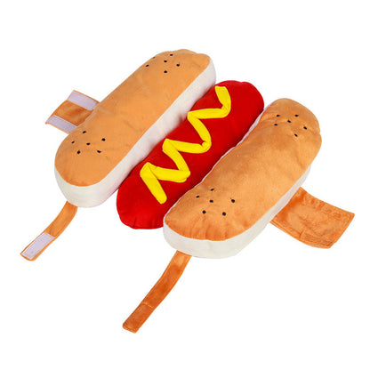 Funny Halloween Costumes For Dogs Puppy Pet Clothing Hot Dog Design Dog Clothes Pet Apparel Dressing Up Cat Party Costume Suit - Pets Crazy Shops