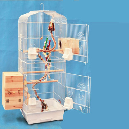 Portable Pet Display Cage Wire Bird Cage Parrot Cage - Pets Crazy Shops
