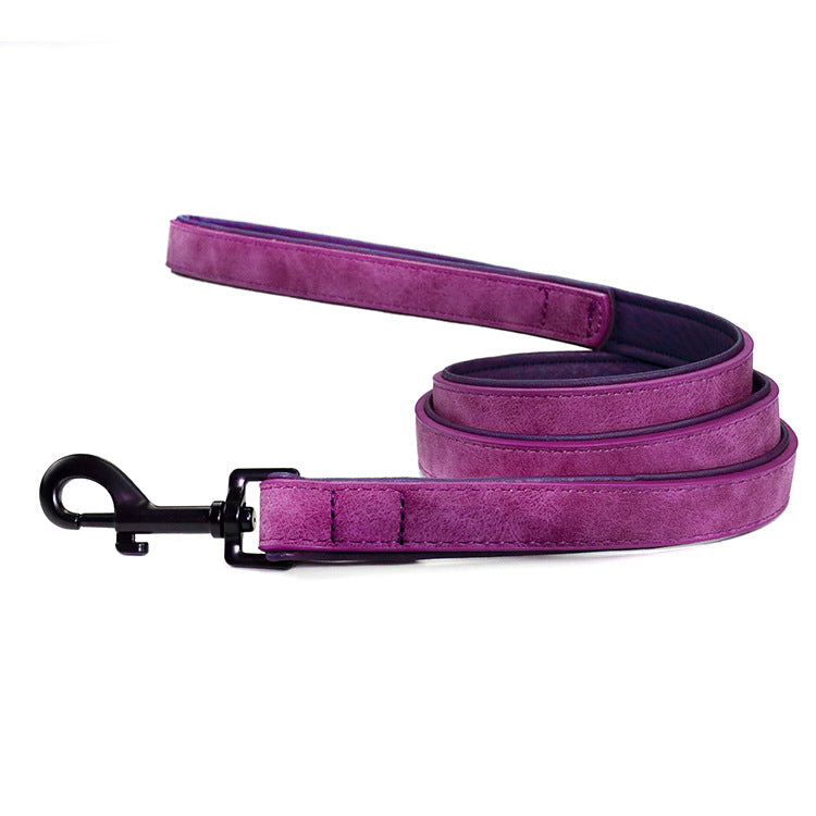 Pet Dog Leash Pull-resistant Leather Products - Pets Crazy Shops