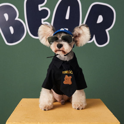 Dog Clothes Trendy And Handsome Small And Medium-sized Dog Pets - Pets Crazy Shops