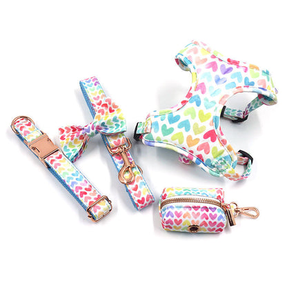 Pet Collar Leash Bow Trash Bag Set - Pets Crazy Shops