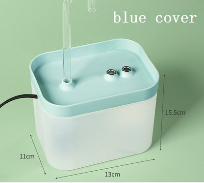 Automatic Cat Water Fountain Auto Filter USB Electric Mute Cat Drinker Bowl 1.5L Recirculate Filtring Drinker For Cats Pet Water Dispenser - Pets Crazy Shops