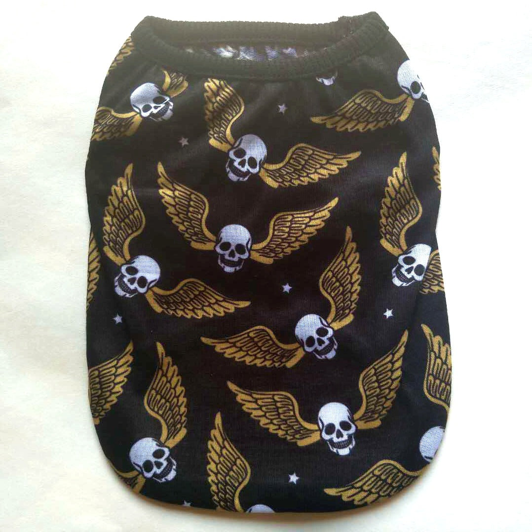Pet Clothes Skull Halloween Supplies - Pets Crazy Shops