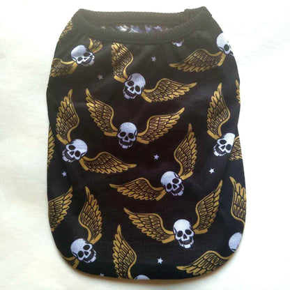 Pet Clothes Skull Halloween Supplies - Pets Crazy Shops
