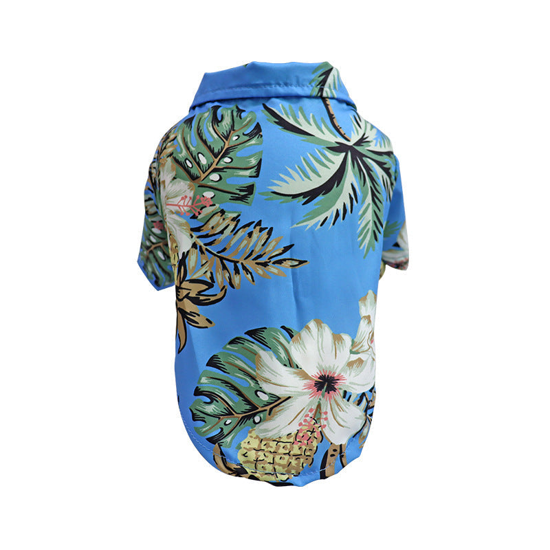 Dog Spring And Summer Thin Shirt Corgi Blue Cat Clothes - Pets Crazy Shops