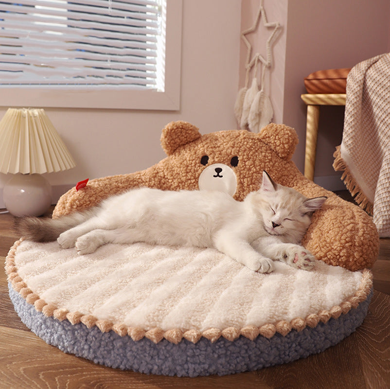 Winter Pet Bed Cat Sleeping Nest - Pets Crazy Shops