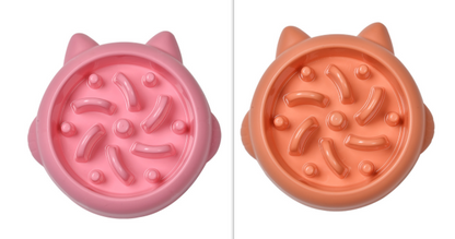 Pet Dog Cat Slow Feeder Bowls Anti Choking Slow Feeder Dish Bowl Home Dog Eating Plate Anti Gulping Bowl Supplies - Pets Crazy Shops
