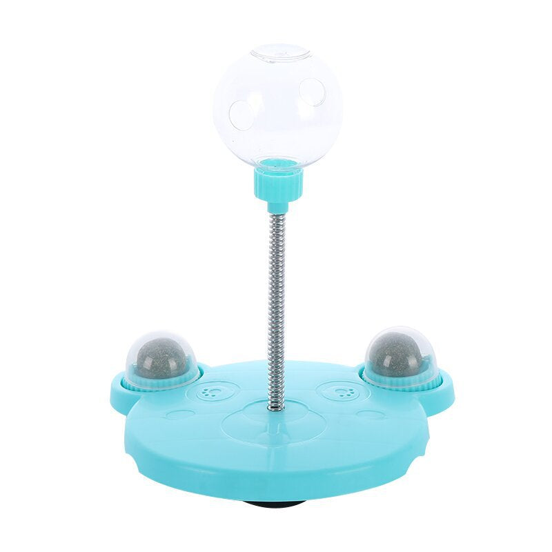 Pet Feeder Cat Toy Pets Leaking Food Ball Self-Playing Tumbler Funny Swing Feeder Puzzle Toys Playing Training Dispenser Bowl - Pets Crazy Shops