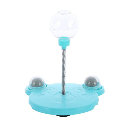 Pet Feeder Cat Toy Pets Leaking Food Ball Self-Playing Tumbler Funny Swing Feeder Puzzle Toys Playing Training Dispenser Bowl - Pets Crazy Shops