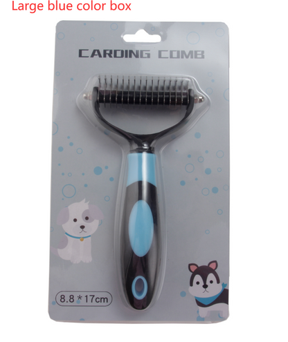 Pets Dematting Comb Pet Dog Cleaning Hair Removal Comb - Pets Crazy Shops