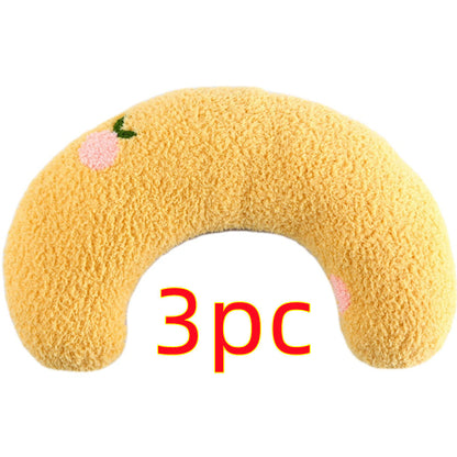 Little Pillow For Cats Fashion Neck Protector Deep Sleep Puppy U-Shaped Pillow Pets Pillow Kitten Headrest Dog Sleeping Pillow Pet Products - Pets Crazy Shops