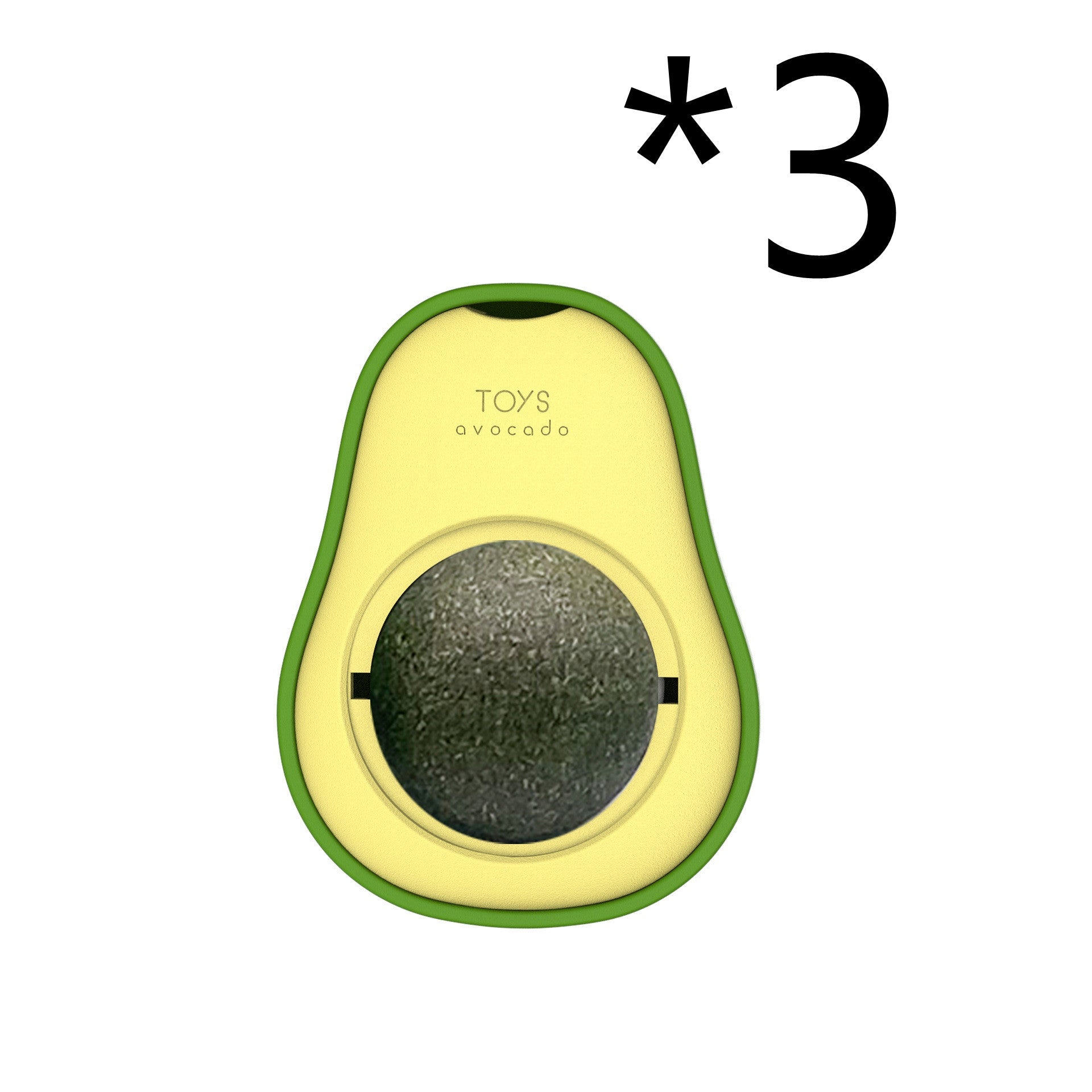 Avocado Cat Mint Multifunctional Catnip Toy 360 Rotating Self-healing Artifact Pet Supplies - Pets Crazy Shops
