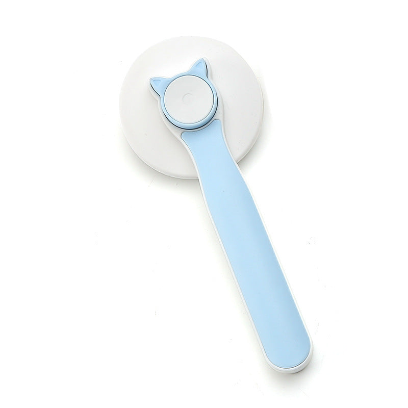 CN Cat Grooming Brush, Self Cleaning Slicker Brushes For Dogs Pet Hair Removal Comb Stainless Steel Needle Cat Brush Self Cleaning For Cats Dogs Hair Remover Scraper Pet Grooming Tool - Pets Crazy Shops