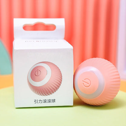 Self-Hi Relieving Stuffy Cat Teaser Smart Rolling Ball - Pets Crazy Shops