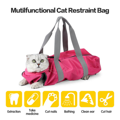 Cat Travel Bag Double Lined Anti Scratch And Bite Pet Bags - Pets Crazy Shops