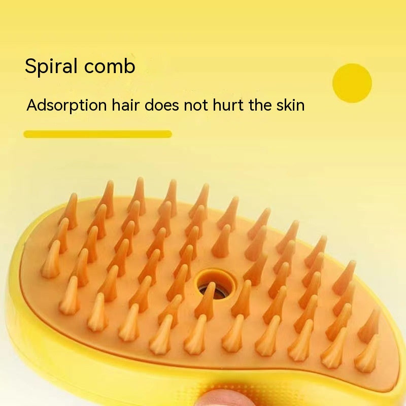 3 In 1 Cat Steam Brush Steamy Dog Brush Electric Spray Cat Hair Brushes For Massage Pet Grooming Comb Hair Removal Combs - Pets Crazy Shops