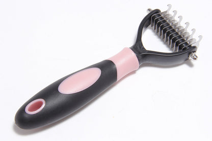 Pets Dematting Comb Pet Dog Cleaning Hair Removal Comb - Pets Crazy Shops