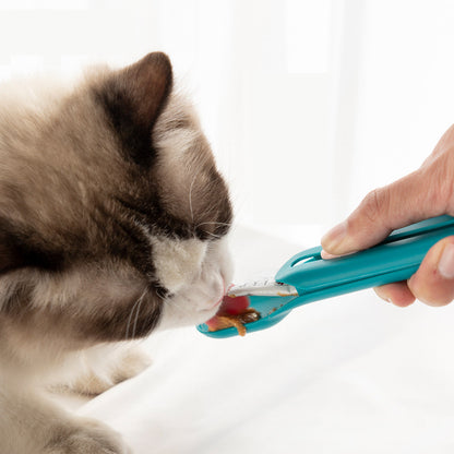 The Hot Cat Strip Spoon Feeder Squeezes Snack Pet Feeding Tools - Pets Crazy Shops