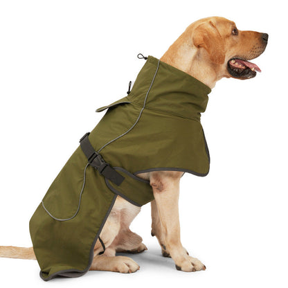 Medium And Large Dogs Handsome Winter Warm Clothing Snowproof Pet Supplies - Pets Crazy Shops