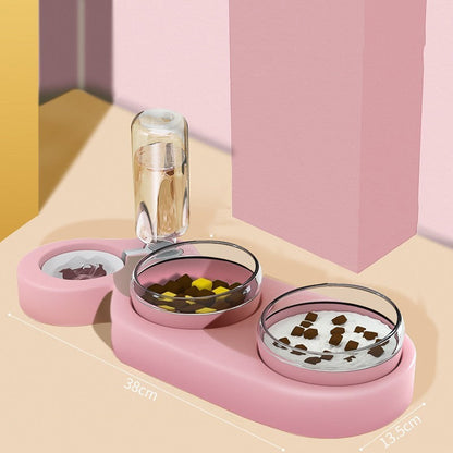 Cats Dogs Pets Rice Bowls Automatic Water Bowls - Pets Crazy Shops
