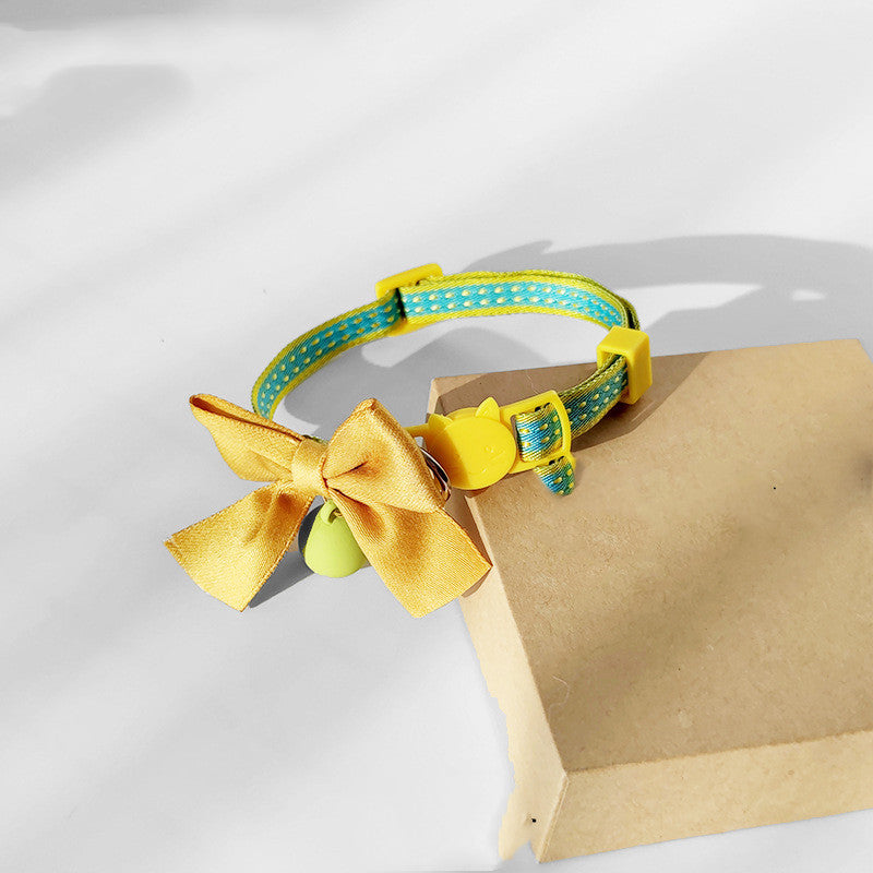 Cute Cat Bow Tie Pet Accessories Bell - Pets Crazy Shops