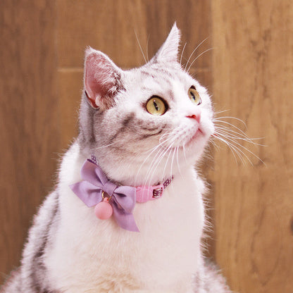 Cute Cat Bow Tie Pet Accessories Bell - Pets Crazy Shops