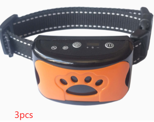 Dog Training Collar Waterproof Electric Pet Remote Control Rechargeable Dogs Trainer Bark Arrester With Shock Vibration Sound - Pets Crazy Shops