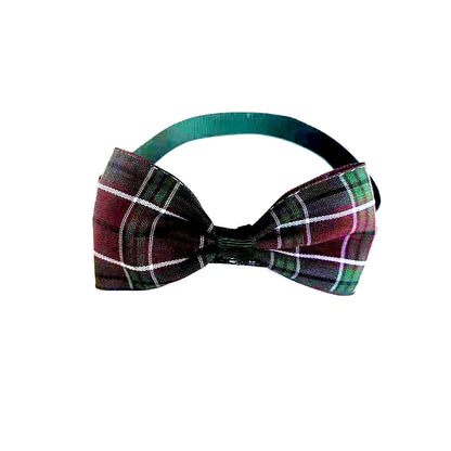 Plaid Pet Tie Cat Dog Scarf Accessories Pet Accessories - Pets Crazy Shops