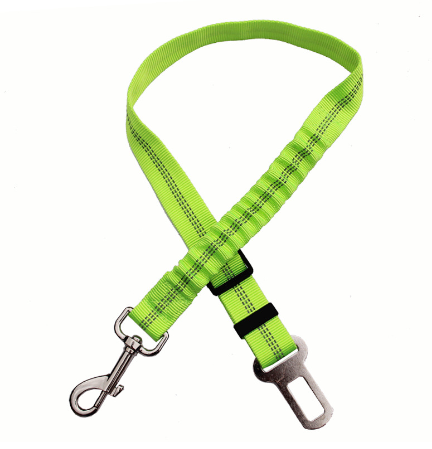 Adjustable Dog Seat Belt Dog Car Seatbelt Harness Leads Elastic Reflective Safety Rope - Pets Crazy Shops