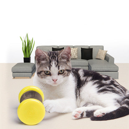 Pet Toy Magic Organ Corrugated Paper Wheel Cat Scratching Board Powder - Pets Crazy Shops
