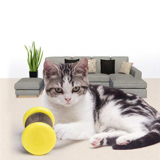 Pet Toy Magic Organ Corrugated Paper Wheel Cat Scratching Board Powder - Pets Crazy Shops