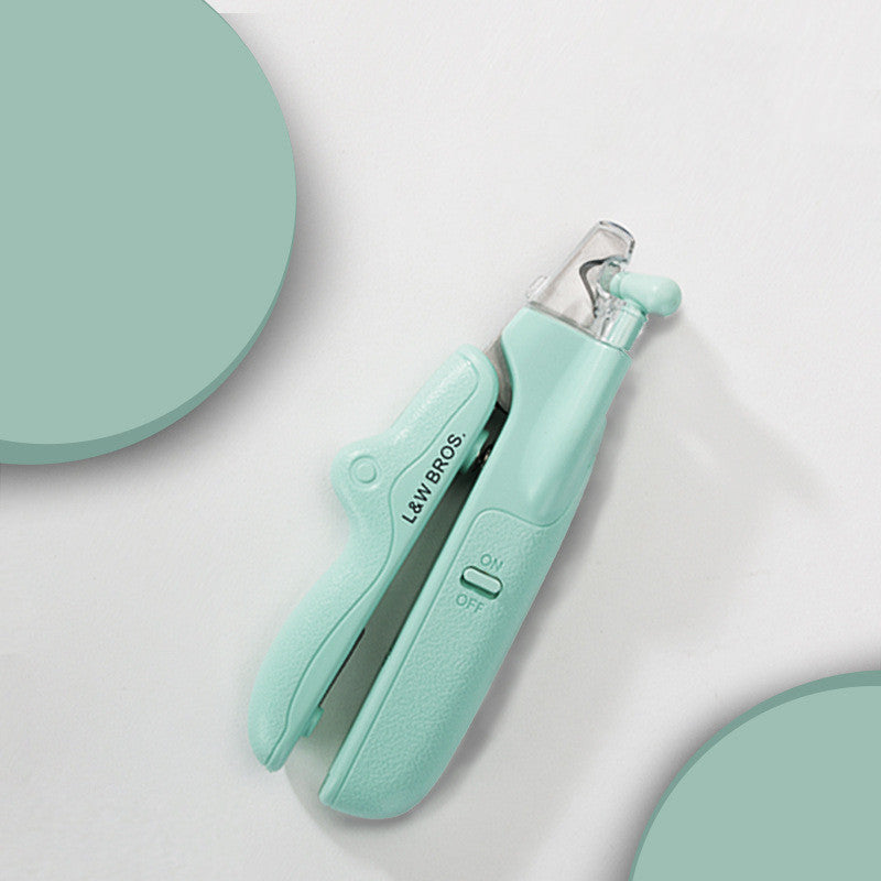 Pet Nail Clippers With LED Light Dogs Cat Nail Scissors Professional Trimmer Tool Care Grooming Supplies - Pets Crazy Shops