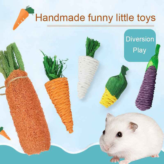 Hamster Toys Rabbit Molar Supplies Carrots  -  - Pets Crazy Shops -