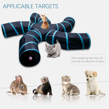 Tree Pattern Tunnel Pet Zhiyi Cat Toy Pets Supplies Dog Toys - Pets Crazy Shops