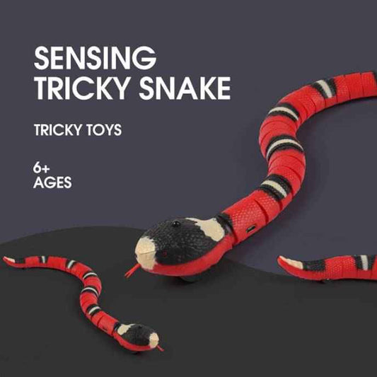 Interactive Electric Induction Snake Funny Cat Toy  -  - Pets Crazy Shops -