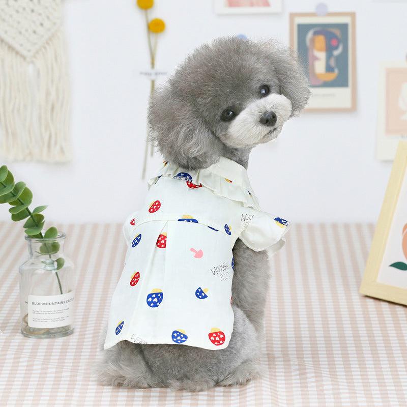 Pet Clothes Puppy Clothes Thin Pet Clothes - Pets Crazy Shops
