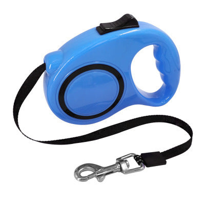 Pet Dog Automatic Retractable Leash Bone Printing - Pets Crazy Shops