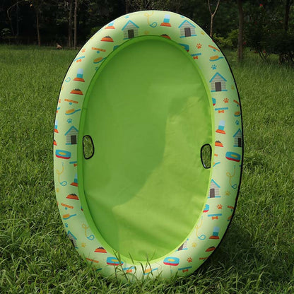 Dog Swimming Pool Inflatable Hammock Pets Pool Floating Bed Spring Summer Swimming Ring - Pets Crazy Shops